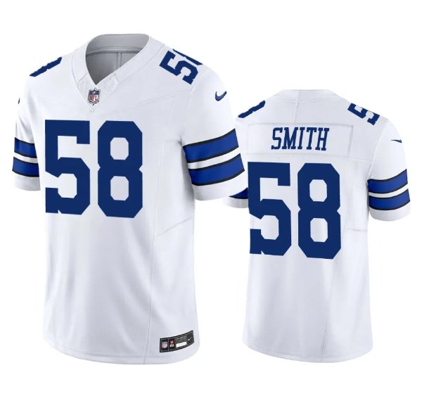 Dallas Cowboys #58 Mazi Smith White 2023 F.u.s.e. Vapor Limited 