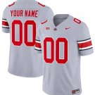 Men's Ohio State Buckeyes Active Player Custom Gray 2023 F.U.S.E. Limited Stitched Football Jersey