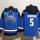 Men's Orlando Magic #5 Paolo Banchero Blue Ageless Must-Have Lace-Up Pullover Hoodie Jersey