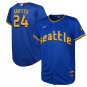 Seattle Mariners #24 Ken Griffey Jr. Royal 2023 City Connect Stitched Baseball Jersey
