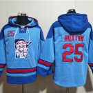 Men's Minnesota Twins #25 Byron Buxton Blue Ageless Must-Have Lace-Up Pullover Hoodie Jersey