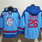 Men's Minnesota Twins #26 Max Kepler Blue Ageless Must-Have Lace-Up Pullover Hoodie Jersey