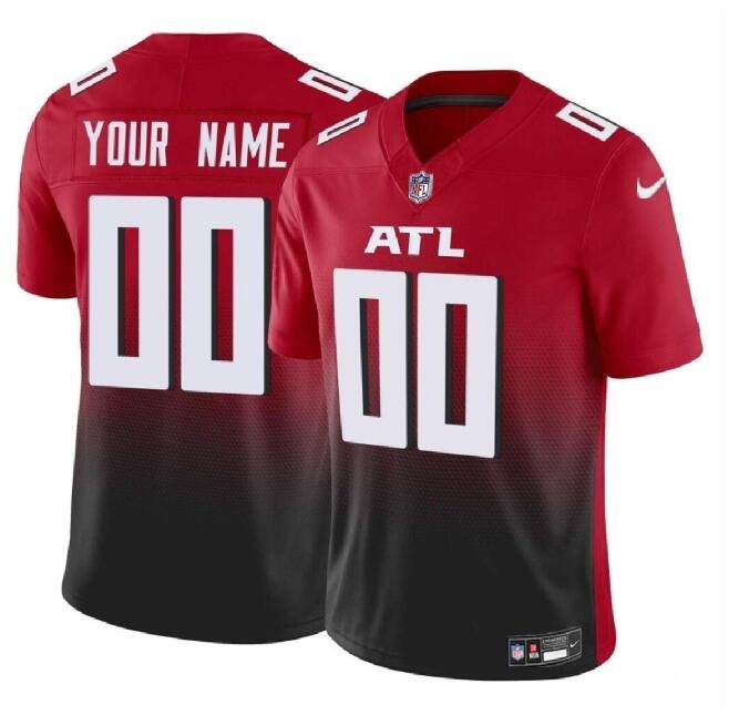 Atlanta Falcons Active Player Custom Red/Black 2023 F.U.S.E Vapor ...