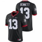 Men’s Georgia Bulldogs #13 Stetson Bennett Black College Football Stitched Jersey