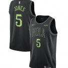 Men's New Orleans Pelicans #5 Herbert Jones Black City Edition Stitched Basketball Jersey