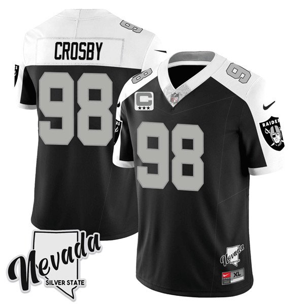 Max Crosby Jersey Raiders Maxx Crosby Jersey Las Vegas Raiders