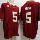 Men's Florida State Seminoles #5 Verse Red 2023 F.U.S.E. Limited Stitched Football Jersey