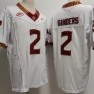 Men's Florida State Seminoles #2 Deion Sanders White 2023 F.U.S.E. Limited Stitched Football Jersey