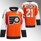 Philadelphia Flyers #21 Scott Laughton 2023/24 Orange Stitched Hockey Jersey