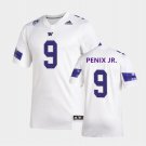 Washington Huskies #9 Michael Penix Jr. White Stitched College Football Jersey