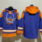 Men's Phoenix Suns Blank Purple Ageless Must-Have Lace-Up Pullover Hoodie Jersey