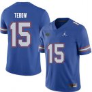Florida Gators #15 Tim Tebow Blue Stitched College Football Jersey