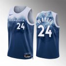 Minnesota Timberwolves #24 Tj Warren Blue 2023/24 City Edition Stitched Jersey