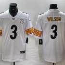 Pittsburgh Steelers #3 Russell Wilson White Vapor Untouchable Limited Stitched Jersey