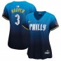 Bryce Harper Philadelphia Phillies #3 Blue City Connect Limited Stitched Jersey