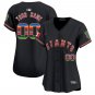 Custom San Francisco Giants Black Mexico Vapor Premier Limited Stitched Jersey