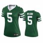 New York Jets #5 Garrett Wilson Green 2024 F.U.S.E. Vapor Limited Stitched Jersey