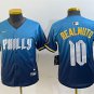 J.T. Realmuto Philadelphia Phillies #10 Blue City Connect Limited Stitched