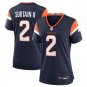 Denver Broncos #2 Pat Surtain II Navy 2024 F.U.S.E. Alternate Vapor Limited Stitched Football Jersey