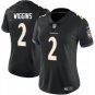 Baltimore Ravens #2 Nate Wiggins Black 2024 Draft Vapor Limited Stitched Football Jersey