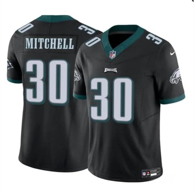 Eagles #30 Quinyon Mitchell Black F.U.S.E Vapor Untouchable Limited ...