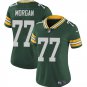 Green Bay Packers #77 Jordan Morgan Green 2024 Draft Vapor Limited Stitched Football Jersey