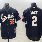 Houston Astros #2 David Jack Black Cactus Jack Vapor Premier Limited Stitched Baseball Jersey