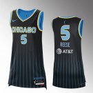Men's Women's And Youth Chicago Sky #5 Angel Reese Black Explorer Edition Stitched Basketball Jersey