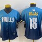Philadelphia Phillies #18 Johan Rojas Blue 2024 City Connect Limited Stitched Jersey