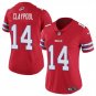 Buffalo Bills #14 Chase Claypool Red 2024 Vapor Untouchable Limited Stitched Football Jersey