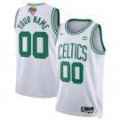 Boston Celtics Active Player Custom White 2024 Finals Association Edition Stitched Basketball Jersey