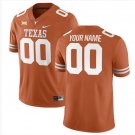 Texas Longhorns Active Player Custom Orange Stitched Jersey