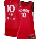 Las Vegas Aces #10 Kelsey Plum Red Stitched Jersey