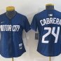 Detroit Tigers #24 Miguel Cabrera 2024 Navy City Connect Cool Base Limited Stitched Baseball Jersey