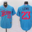 Minnesota Twins #23 Royce Lewis Blue Cool Base Stitched Jersey