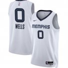 Memphis Grizzlies #0 Jaylen Wells White 2024 Draft Association Edition Stitched Jersey