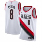 Portland Trail Blazers #8 Deni Avdija White Association Edition Stitched Basketball Jersey