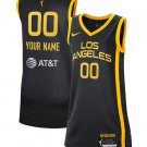Los Angeles Sparks Active Player Custom Black Rebel Edition Stitched Jersey