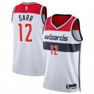 Washington Wizards #12 Alexandre Sarr White Association Edition Stitched Basketball Jersey