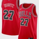 Chicago Bulls #27 Chris Duarte Red 2024 Icon Edition Stitched Basketball Jersey