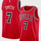 Chicago Bulls #7 Jalen Smith Red 2024 Icon Edition Stitched Basketball Jersey