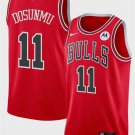 Chicago Bulls #11 Ayo Dosunmu Red 2024 Icon Edition Stitched Basketball Jersey