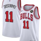 Chicago Bulls #11 Ayo Dosunmu White 2024 Association Edition Stitched Basketball Jersey