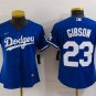 Los Angeles Dodgers #23 Kirk Gibson Blue Cool Base Stitched Baseball Jersey