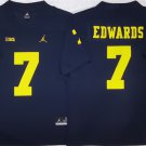 Michigan Wolverines #7 Donovan Edwards Navy Stitched Jersey