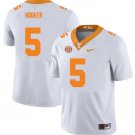 Tennessee Volunteers #5 Hendon Hooker White Stitched Jersey
