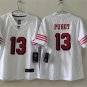 San Francisco 49ers #13 Brock Purdy New White Vapor Untouchable Limited Stitched Jersey