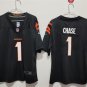 Cincinnati Bengals #1 Ja'Marr Chase Black Vapor Untouchable Limited Stitched Jersey