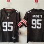 Cleveland Browns #95 Myles Garrett Brown 2023 F.U.S.E. Vapor Untouchable Limited Stitched Jersey