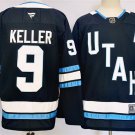 Utah Hockey Club #9 Clayton Keller Navy Stitched Jersey